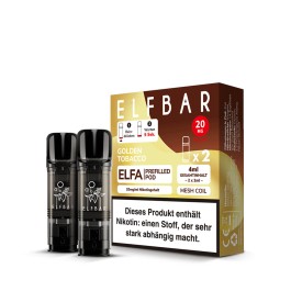 tabak vape pods ELF BAR ELFA Pods Golden Tobacco