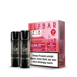 elfbar elfa master akku Elfbar ELFA Pods Red Rose Bar/Strawberry Raspberry Cherry Ice 20mg 2 Stk   Der Sportnahrungsdiscounter