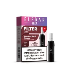 ELFBAR ELFA Prefilled Pod x 2 - Filter Series - American Blend Tobacco 2%