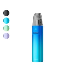 Der blaue VooPoo Argus G4 Mini steht neben den vier Farboptionen für das Gerät.