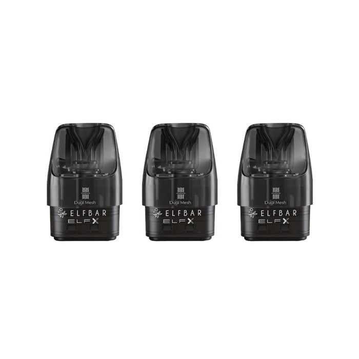 elfbar elfx pods - 3er pack | Nachfüllbar | von | reusable Disposable vape Geschmack:PINEAPPLE LEMON QI ELFX Series Vape Pods