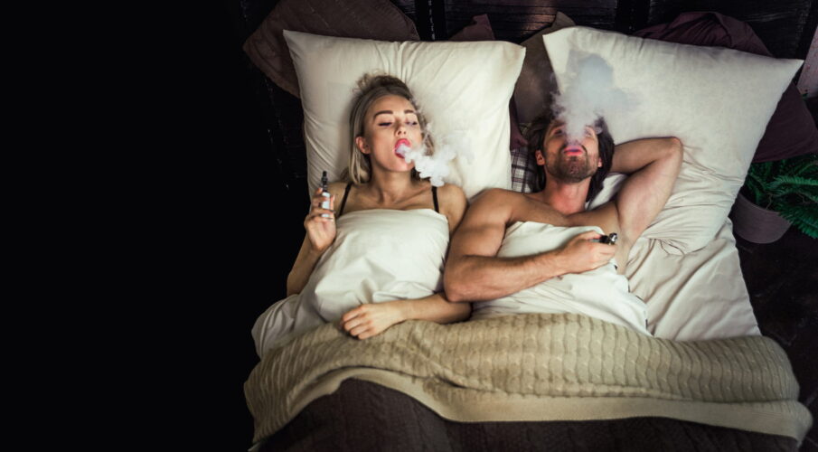 is vaping after sex like smoking afterwards