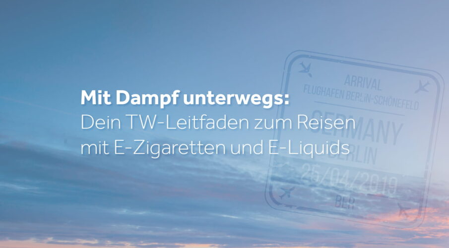 vaping when travelling