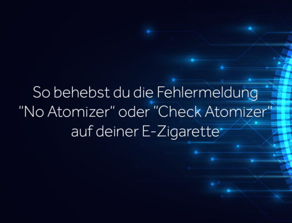 How to fix no atomizer or check atomizer on your ecig de